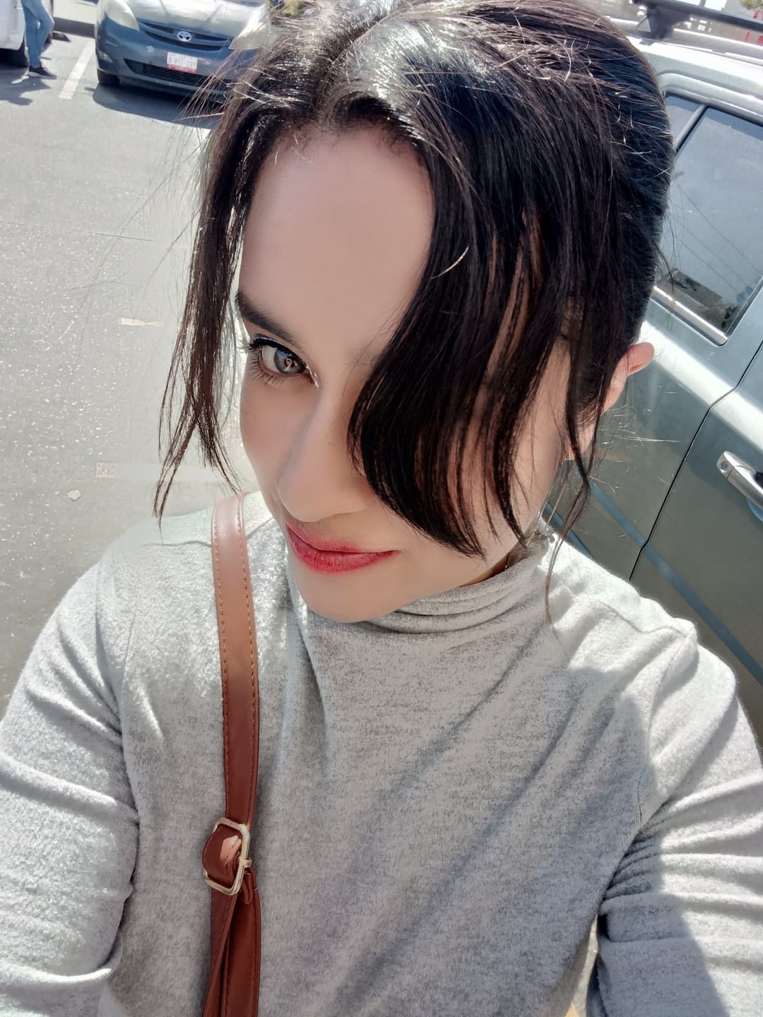 Customer photo review of Amazonia Icy Volcano Gray Prescription Colored Contact Lenses