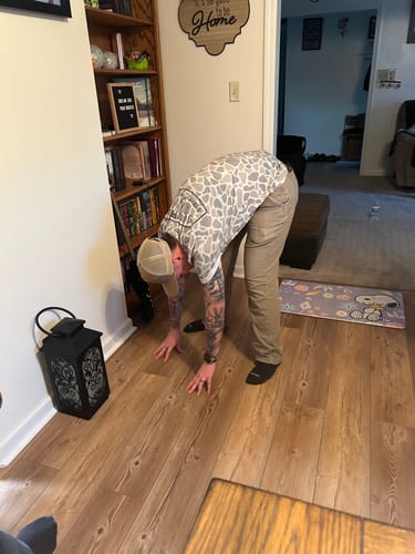 Laken Mckinney L. review of Jobsite Camo Shirt image 1 out of 1