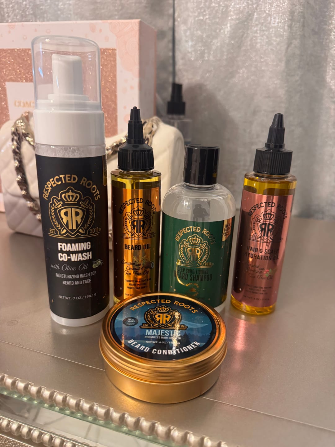Customer photo review of Hair & Scalp Hydration Oil