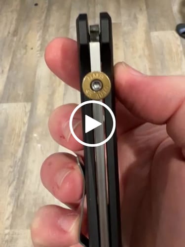 Customer video review of North Mountain Blade Chop 2 SAN MAI Tanto Button Lock Pocket Knife