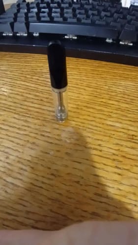 Customer photo review of 1 Gram THC-P Blend Vape Cartridge | Pink Gummy - Indica