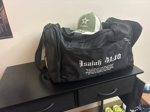 Josue F. review of Fear Not Duffle Bag image 1 out of 1