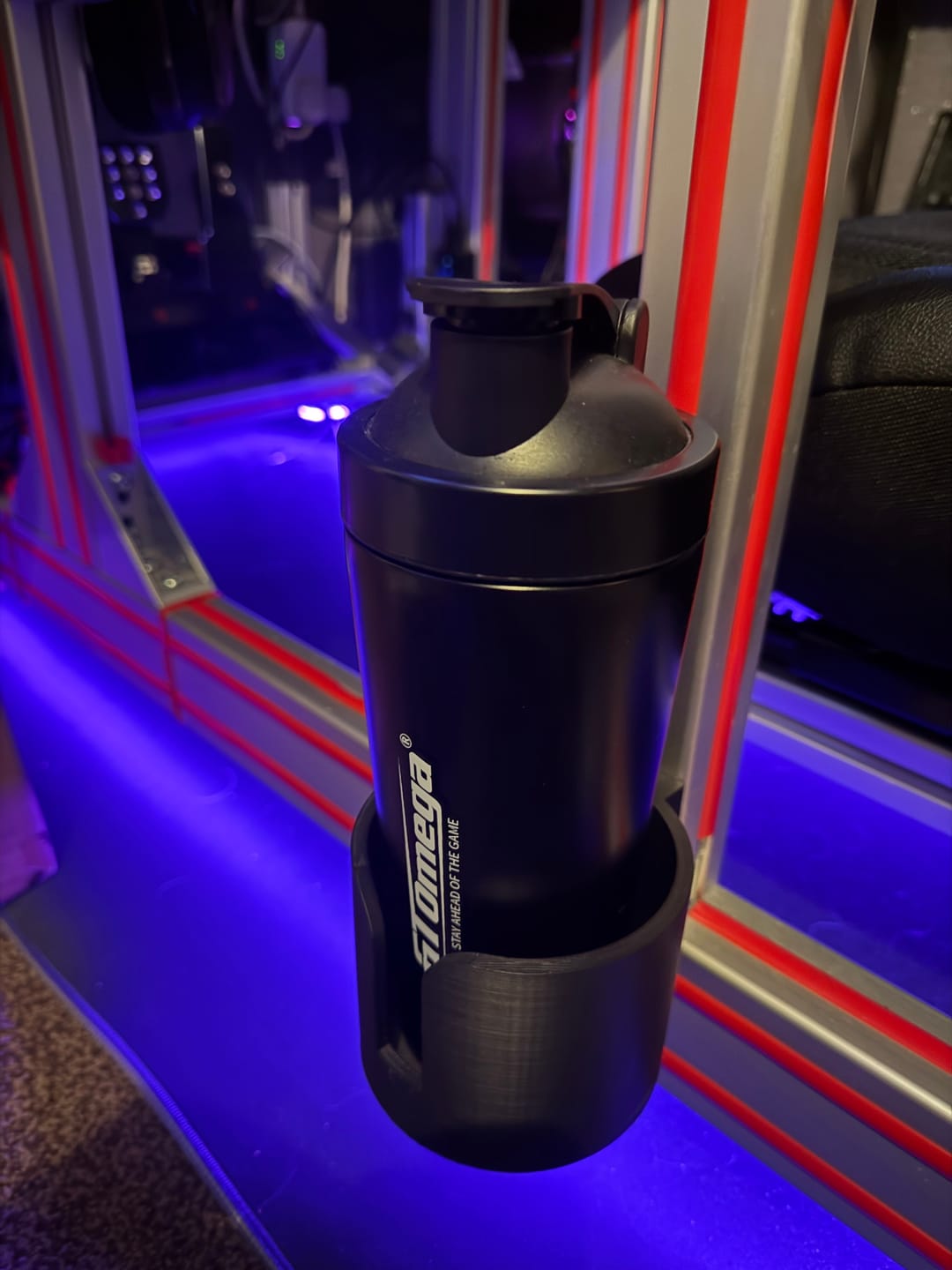 Customer photo review of GT Omega Insulated Stainless Steel Shaker - 650ml