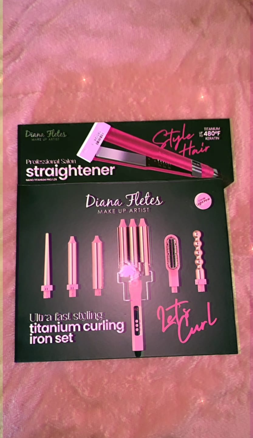 Customer photo review of Ferro 6 en 1 Diana Fletes light pink Titanium Galvanizado