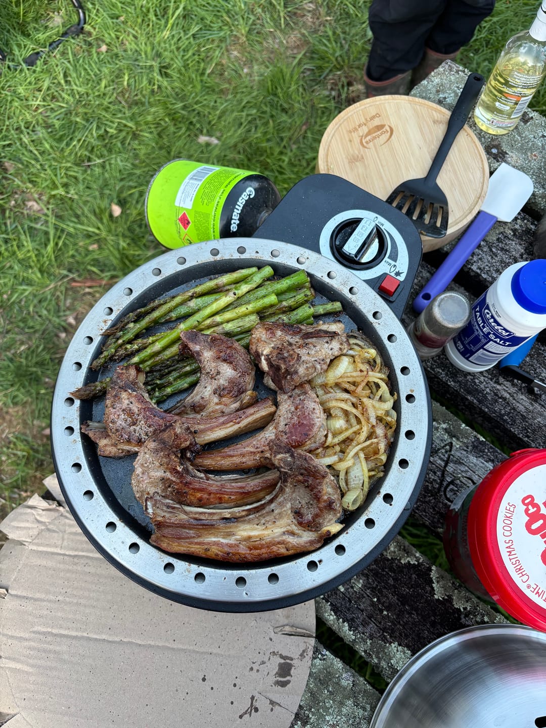 Customer photo review of COBB Grill Gas Bundle