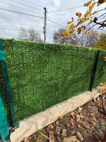 Customer photo review of Декоративна мрежа "Жив плет"