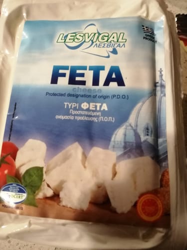 Customer photo review of Feta Cheese PDO from Lesvos - 400g