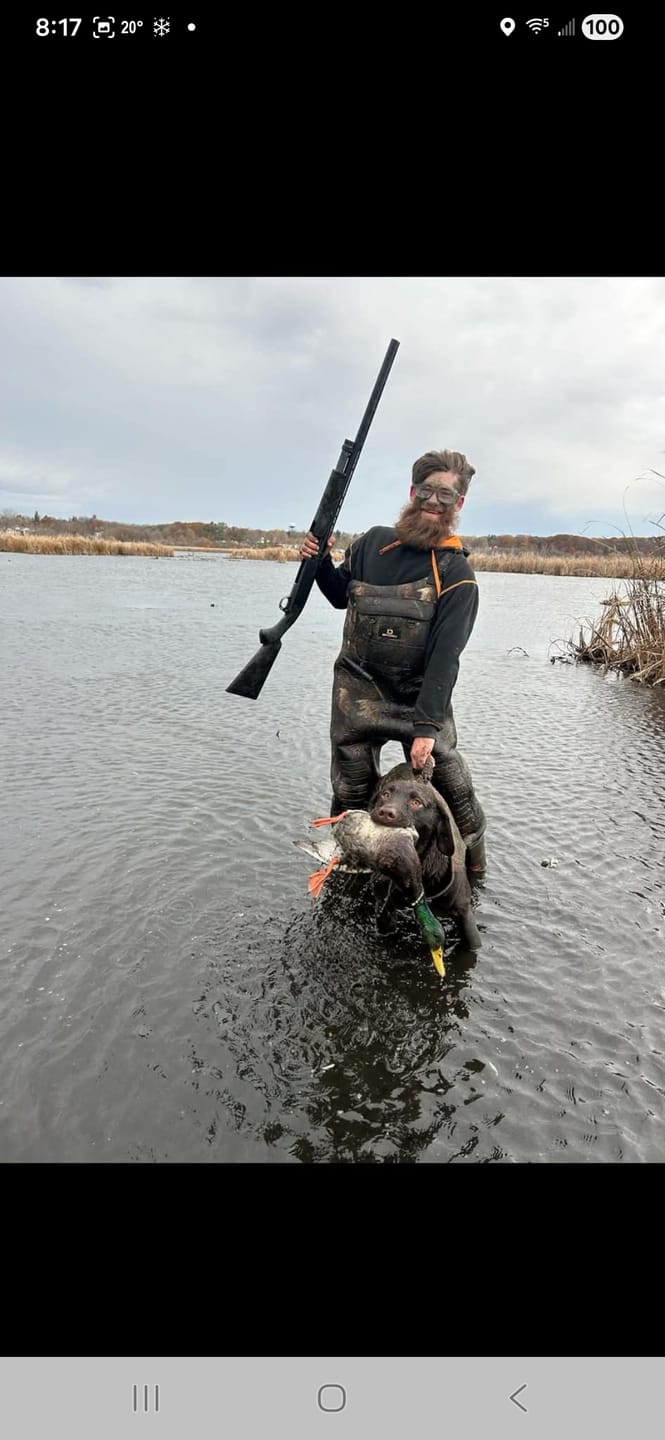 Customer photo review of AquaWade Pro Insulated Waders | 1600 Gram Breathable Waterproof Bootfoot Chest Waders for Duck Hunting | Durable Men’s Nylon Camo Hunting Bibs