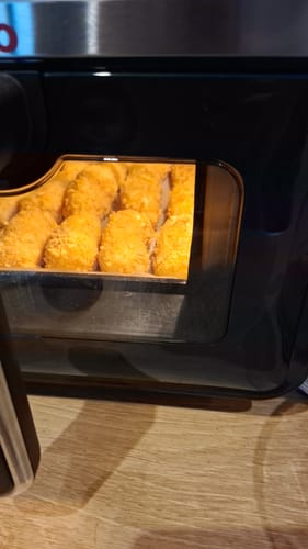 Customer photo review of Air Fryer Novio StonePro