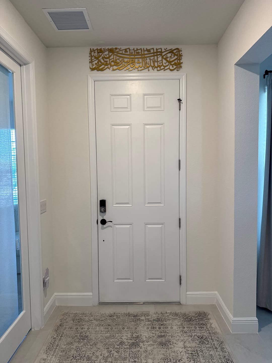 Customer photo review of Dua for Protection Islamic Wall Art, Islamic Home Decor for Living Room