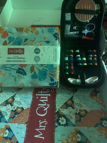 Customer photo review of Mrs.Quilty Pattern Club #7