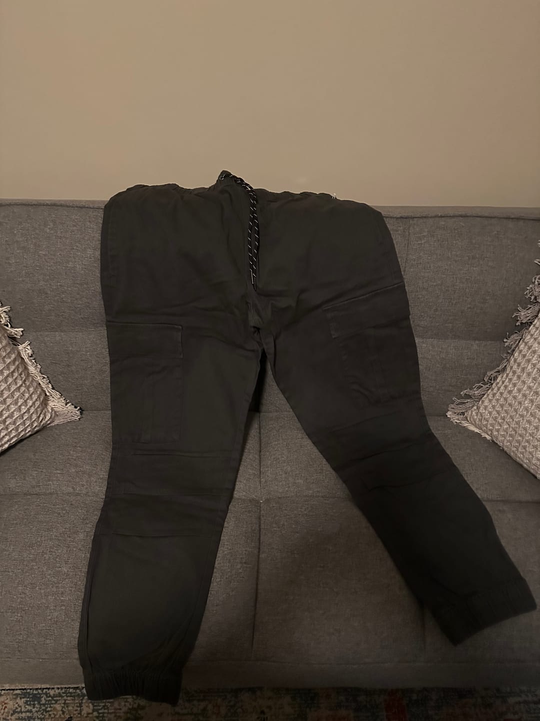 Customer photo review of MEN'S INFANTRY CARGO JOGGERS