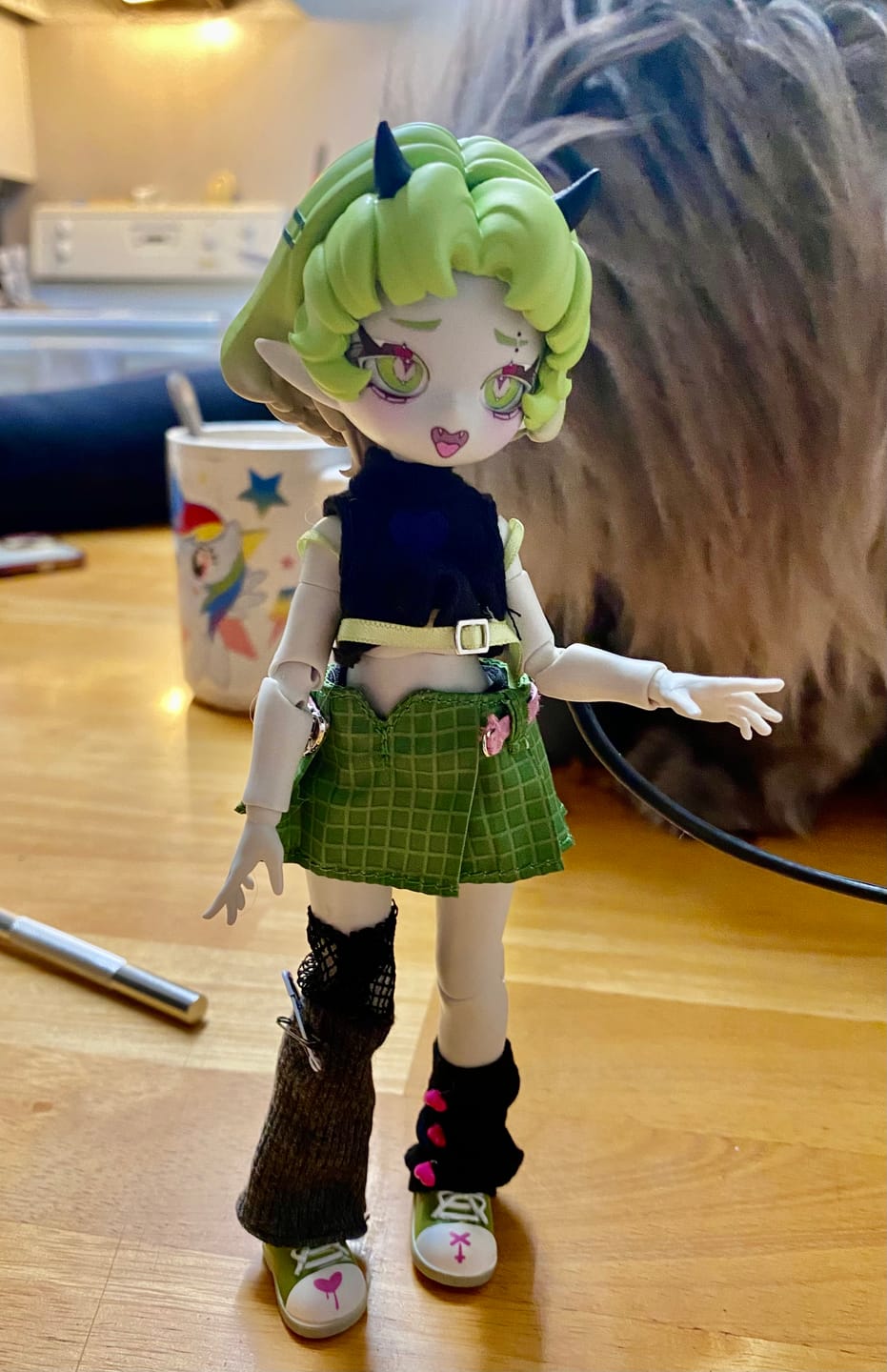 Customer photo review of Cooze Devil Horns Series 1/8 Action Figure BJD Blind Box【Shipped in Sept./Oct. 2025】