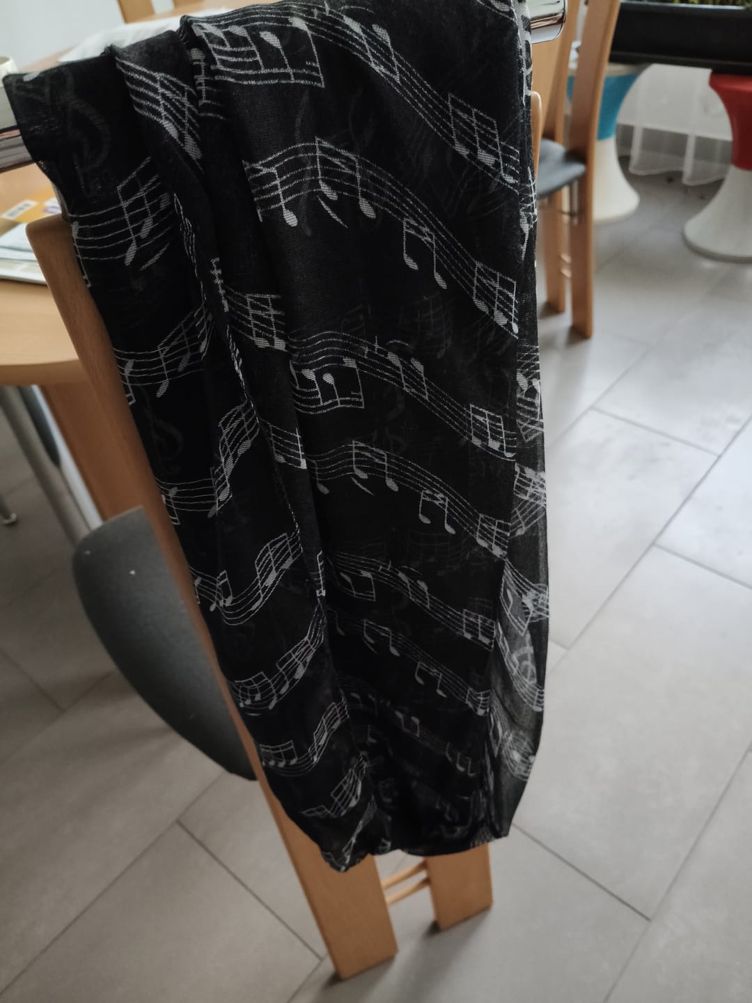 Customer photo review of Écharpe tube pour les musiciens