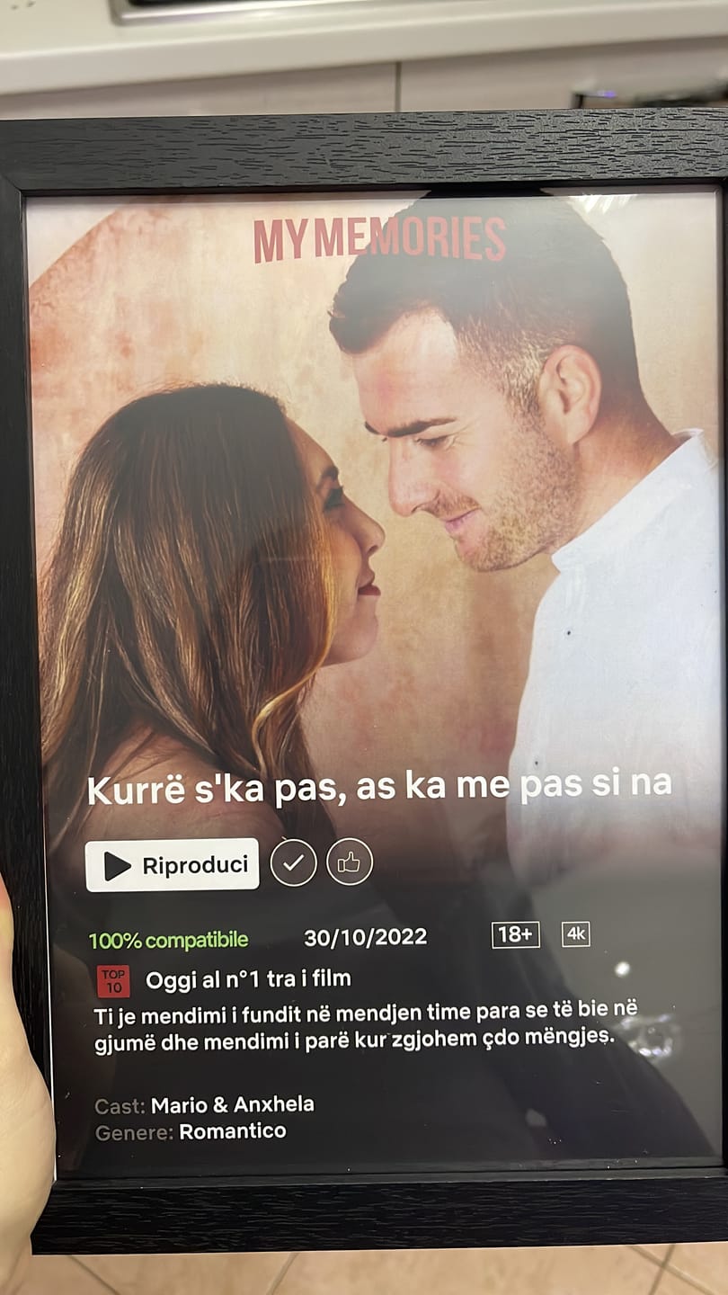 Customer photo review of MyMemories - Poster Netflix