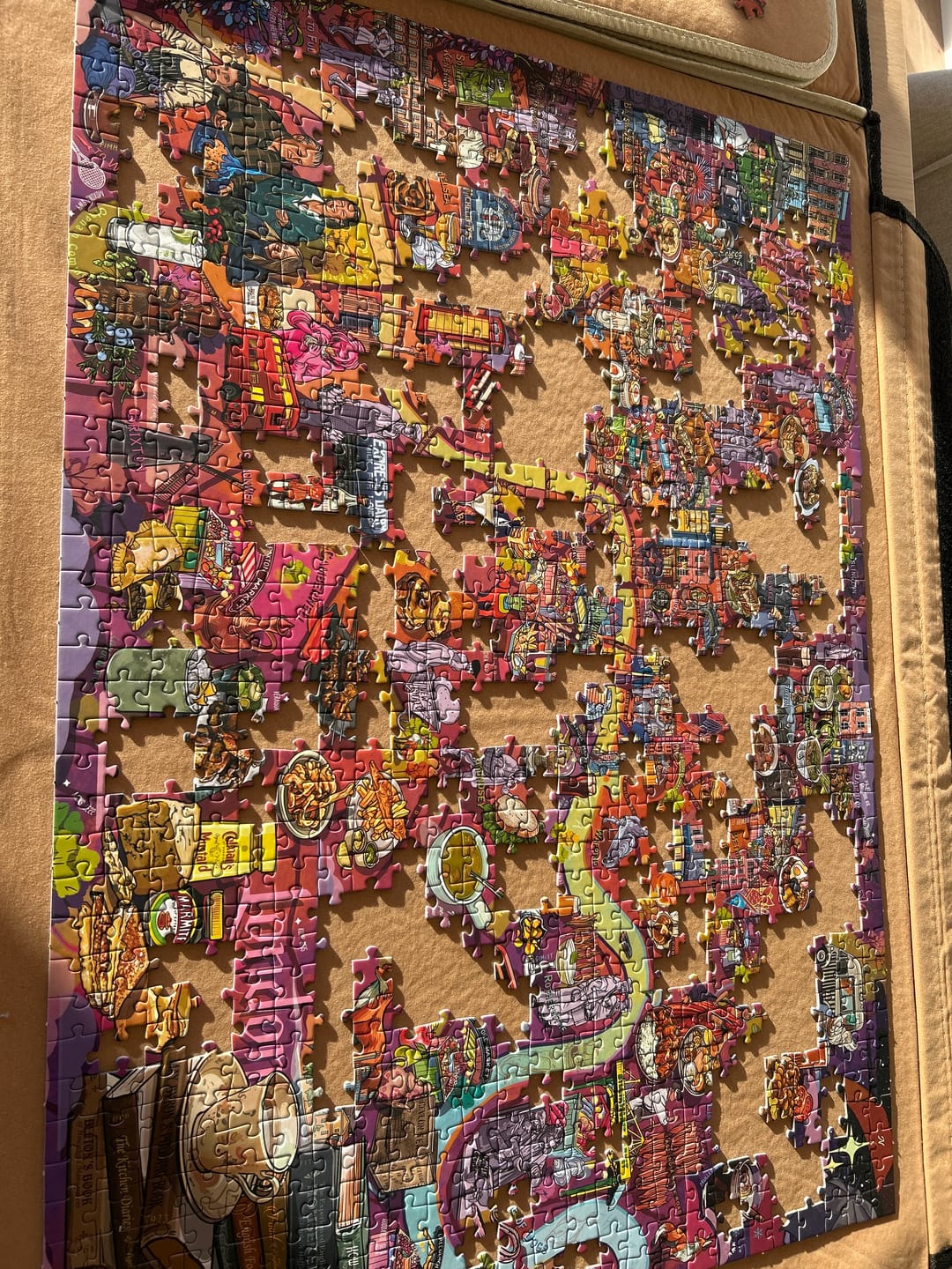 Customer photo review of London Gourmet Puzzle