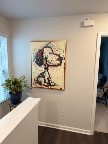 Customer photo review of Abstract Graffiti Art #GA051