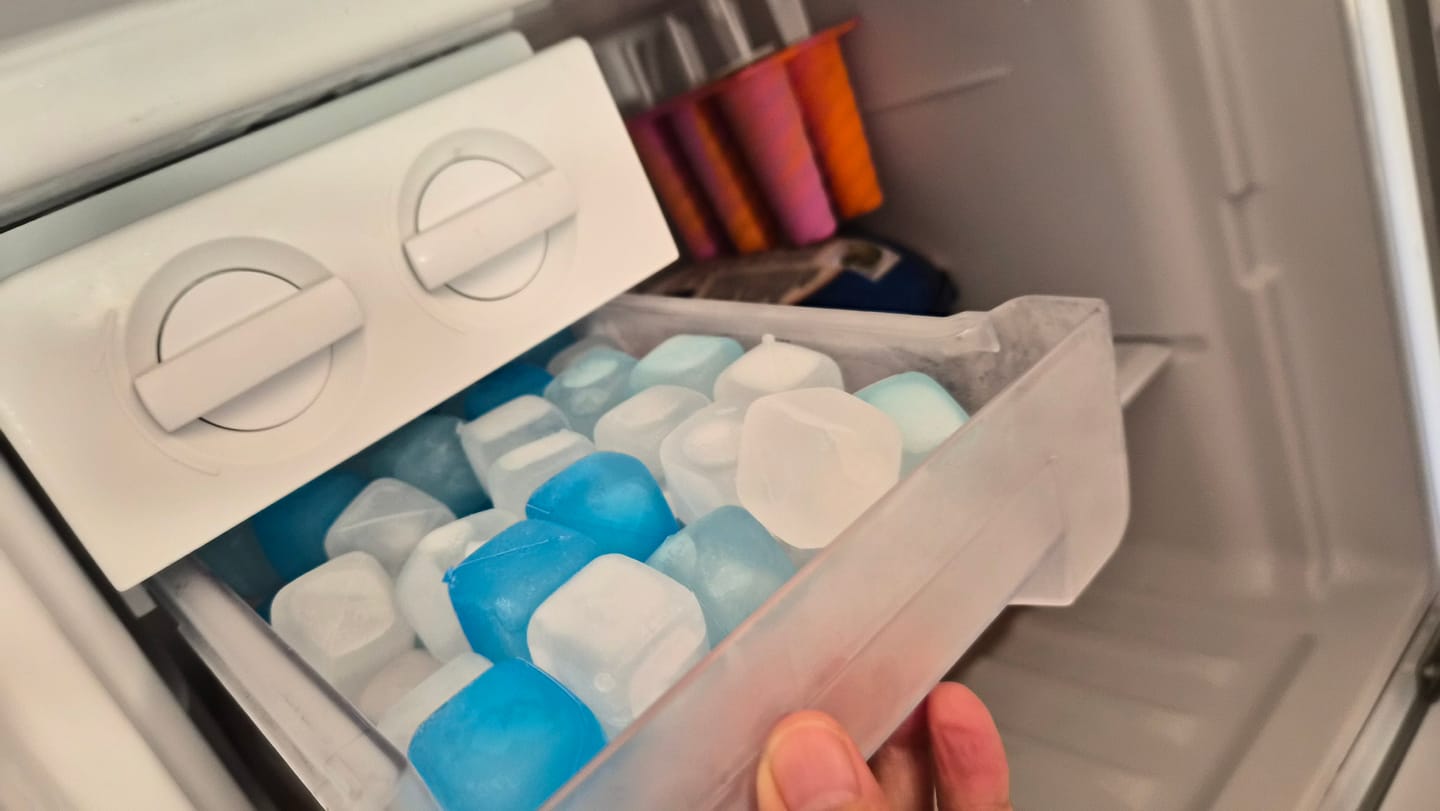 Customer photo review of Mini Freeze Blue - 1.8kg Bag