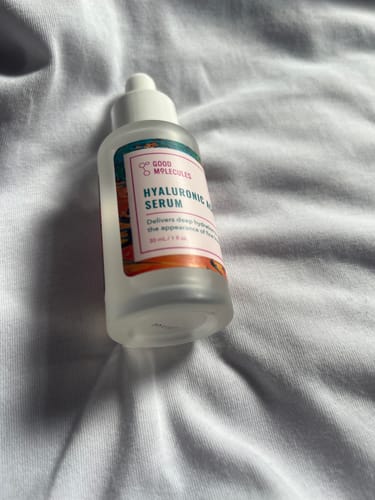 Customer photo review of Hyaluronic Acid Serum