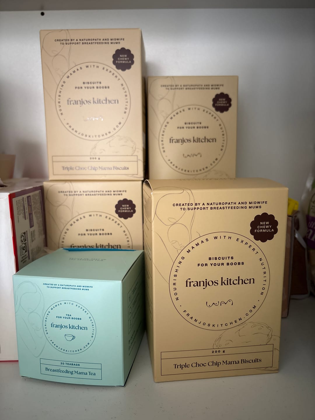 Customer photo review of Triple Chocolate Mama Biscuits