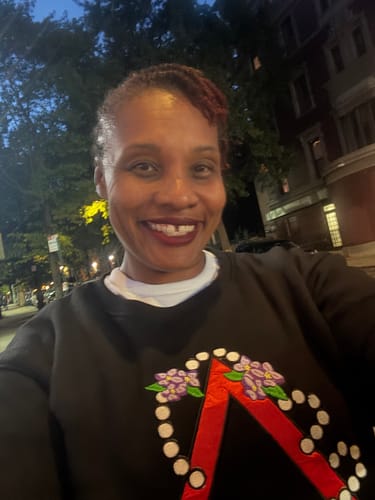 Cora H. review of DELTA SIGMA THETA PYRAMID SWEATSHIRT image 1 out of 1
