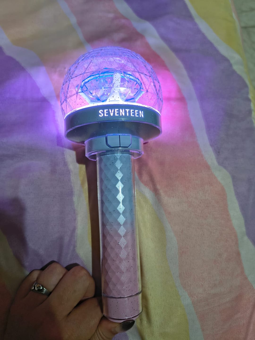 Customer photo review of SEVENTEEN - OFFICIAL LIGHT STICK VER.3 10TH ANNIV.