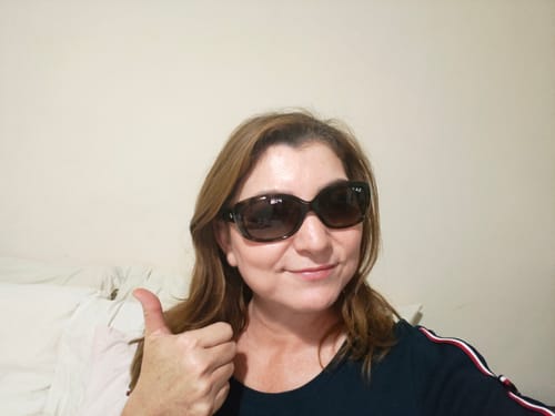 Customer photo review of Lentes De Sol Rb Jackie Ohh Rb4101n (Carey-Café degradado)