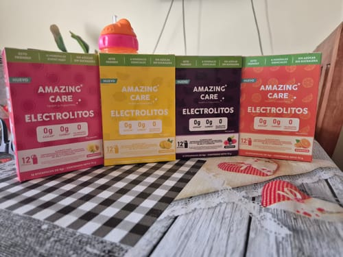 Customer photo review of Pack 4x Electrolitos Mix Sabores (48 sticks)