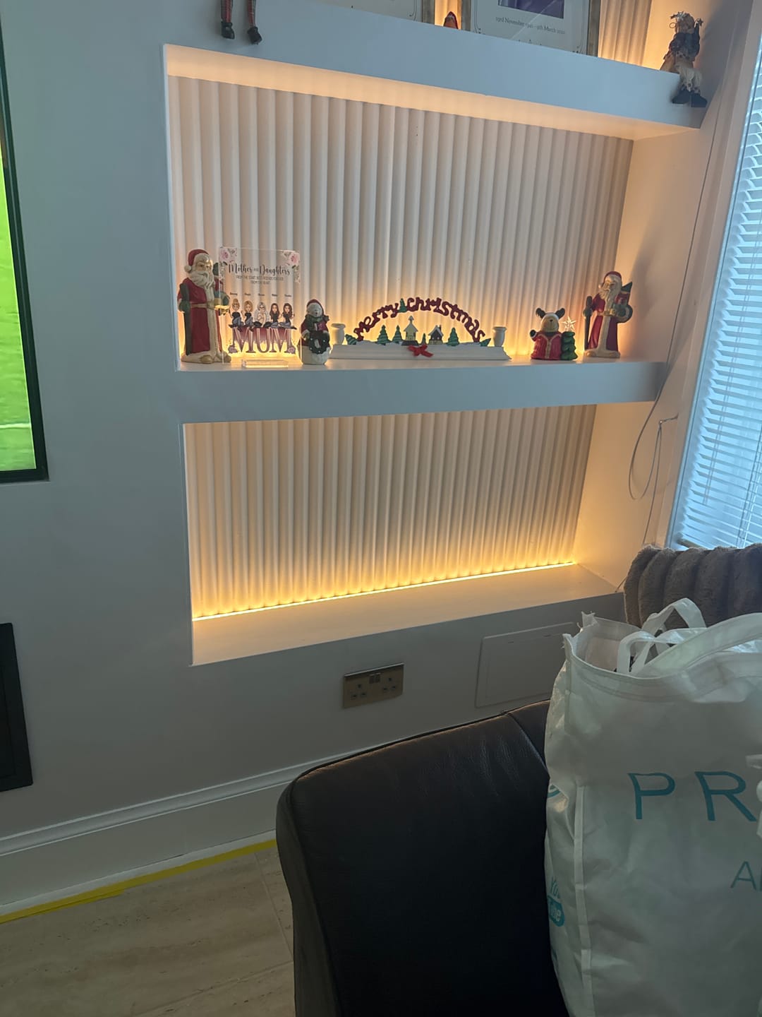 Customer photo review of Paintable MDF Wall Panel 240cm x 60cm