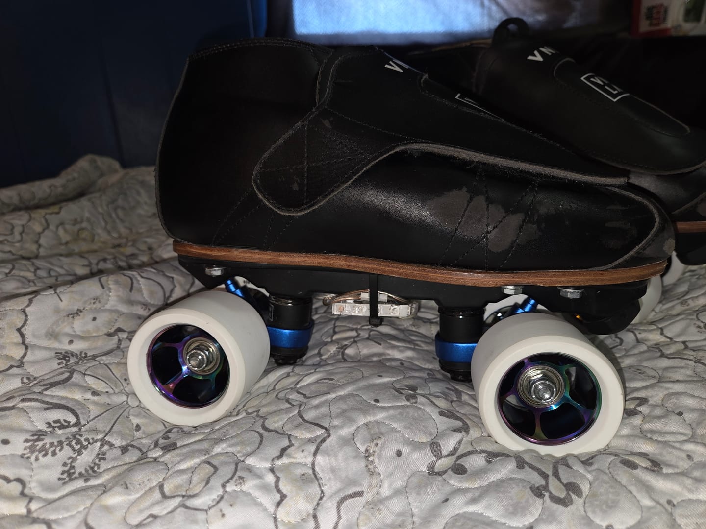 Customer photo review of Bont Royal Assassin Indoor Roller Skate Wheels