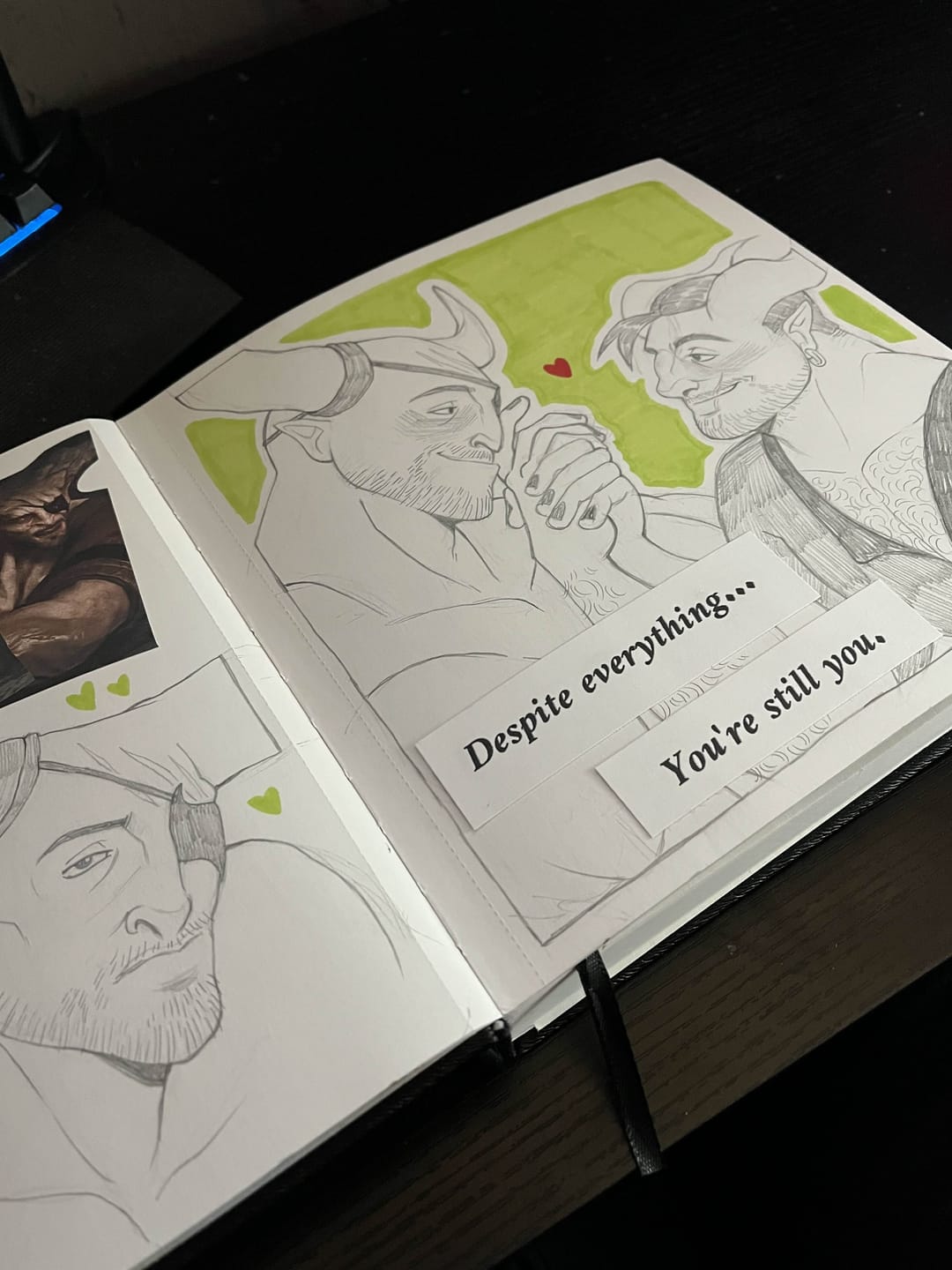 Customer photo review of Ohuhu Marker Pads Art Sketchbooks for Markers