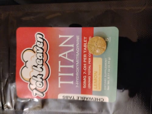 Customer photo review of 7-OH TITAN TABLETS (50 MG)
