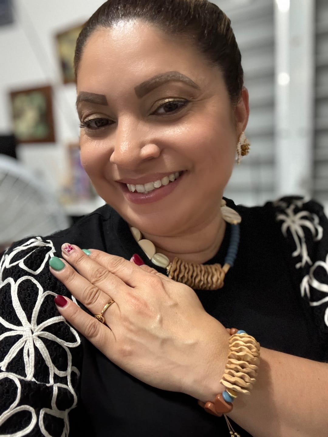 Customer photo review of Hadassah Necklaces