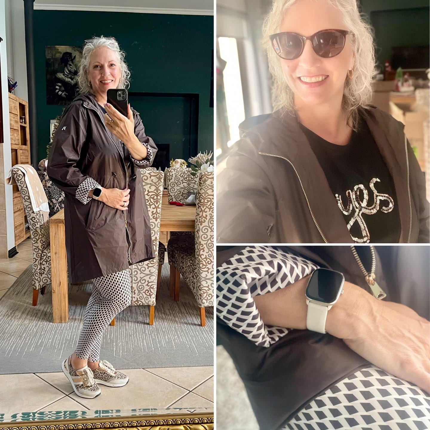 Customer photo review of Ink Butter Leggings