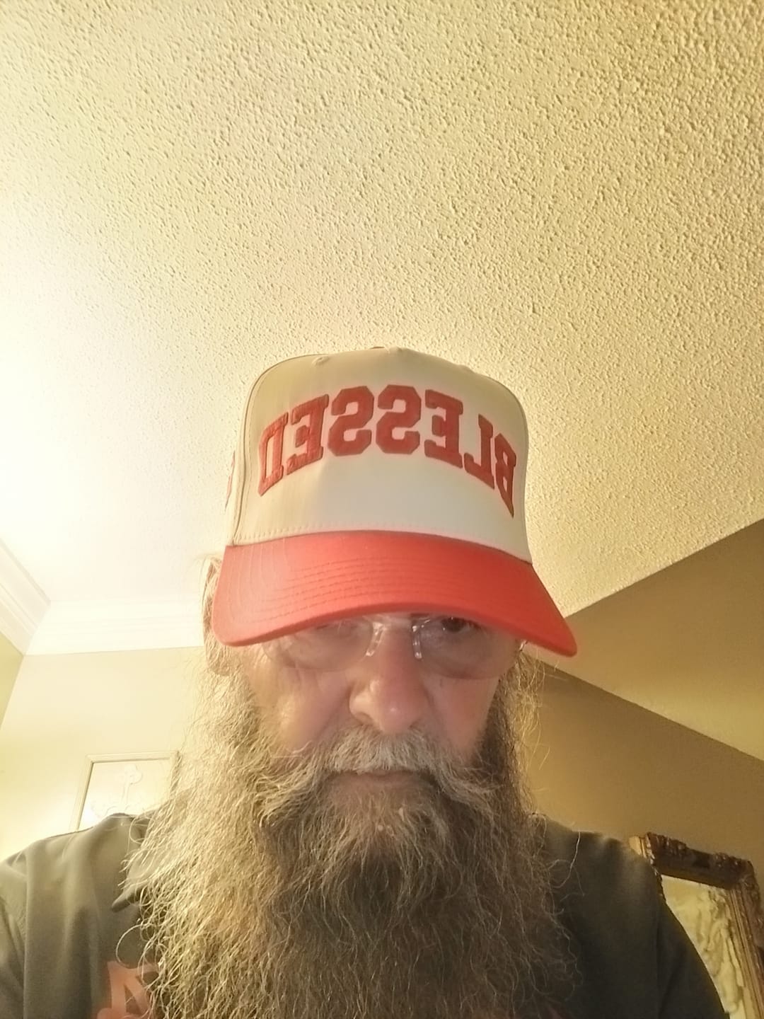 Customer photo review of Blessed 5-Panel Hat