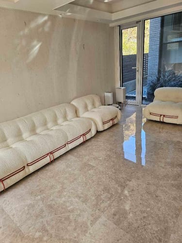 Customer photo of Cassina Soriana lounge chair in-room
