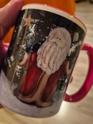 Customer photo review of TassenExpress - Becher Keramik Tasse mit Logo bedruckt 325ml Firmenlogo