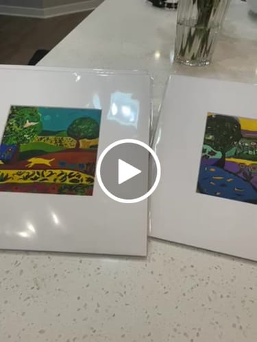 Customer video review of 6x6 Clear Bagged Prints