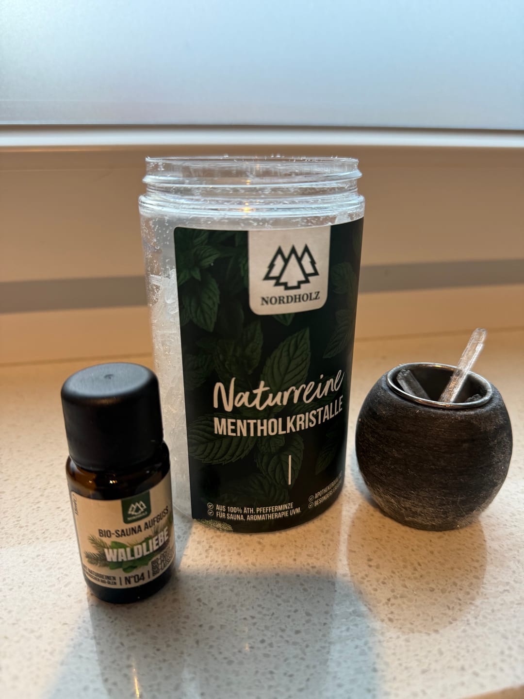 Customer photo review of Sauna Mentholkristalle