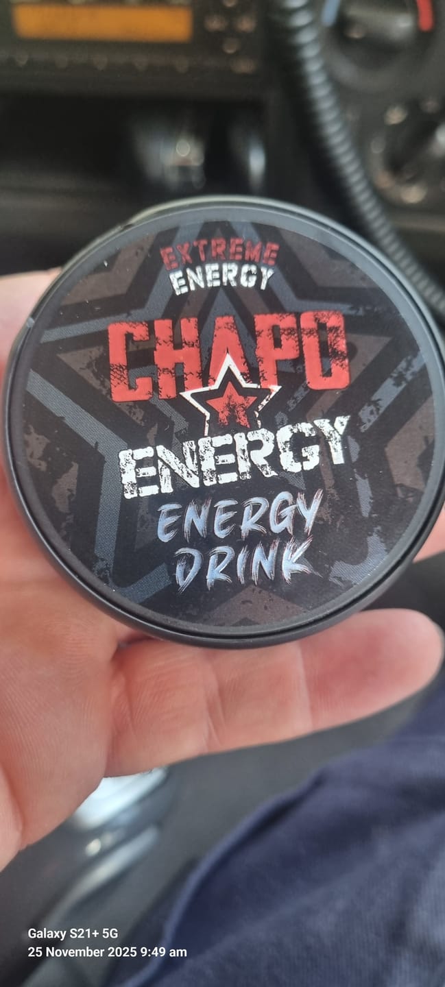 Customer photo review of CHAPO Energy Pouches | Mix N Match | 7 Flavours |75mg