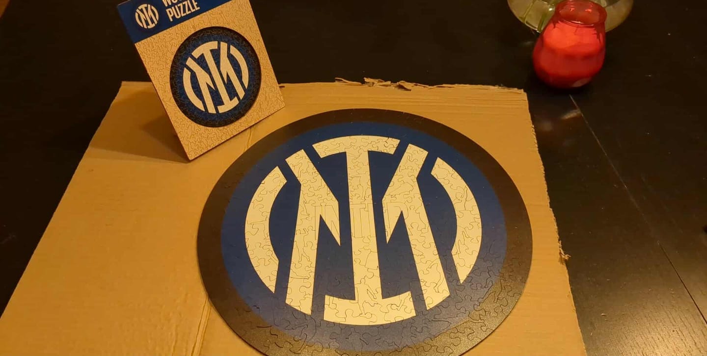 Customer photo review of FC Inter® Logo - Wooden Puzzle