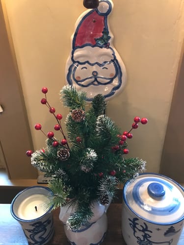 Customer photo review of Santa Plaque