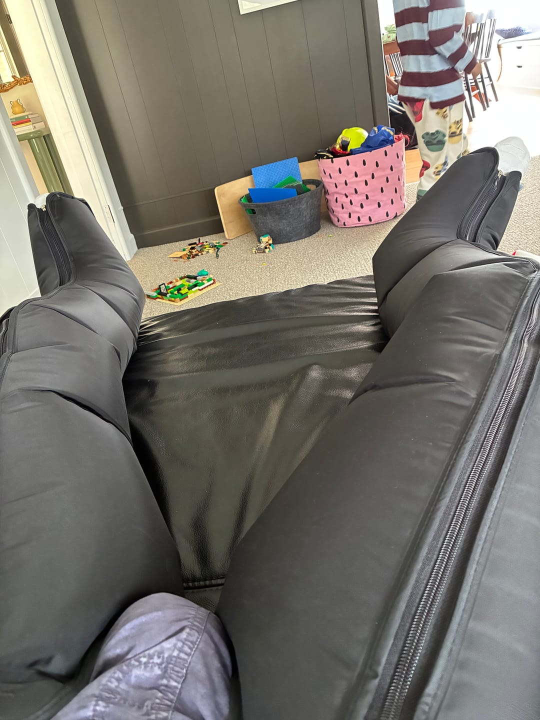 Customer photo review of 4 Chamber Compression Boots 3.0