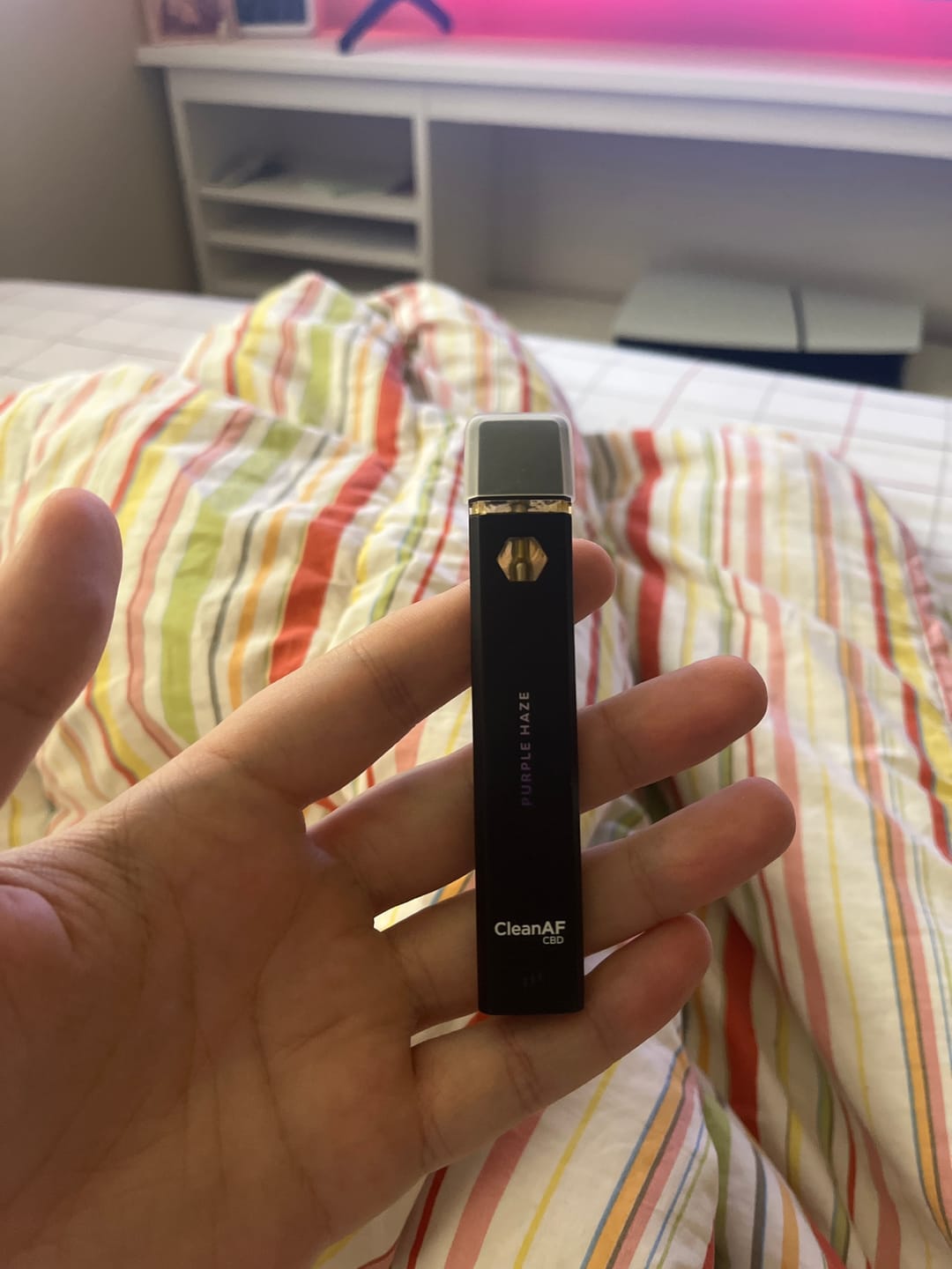 Customer photo review of Purple Haze THC Vape Pen