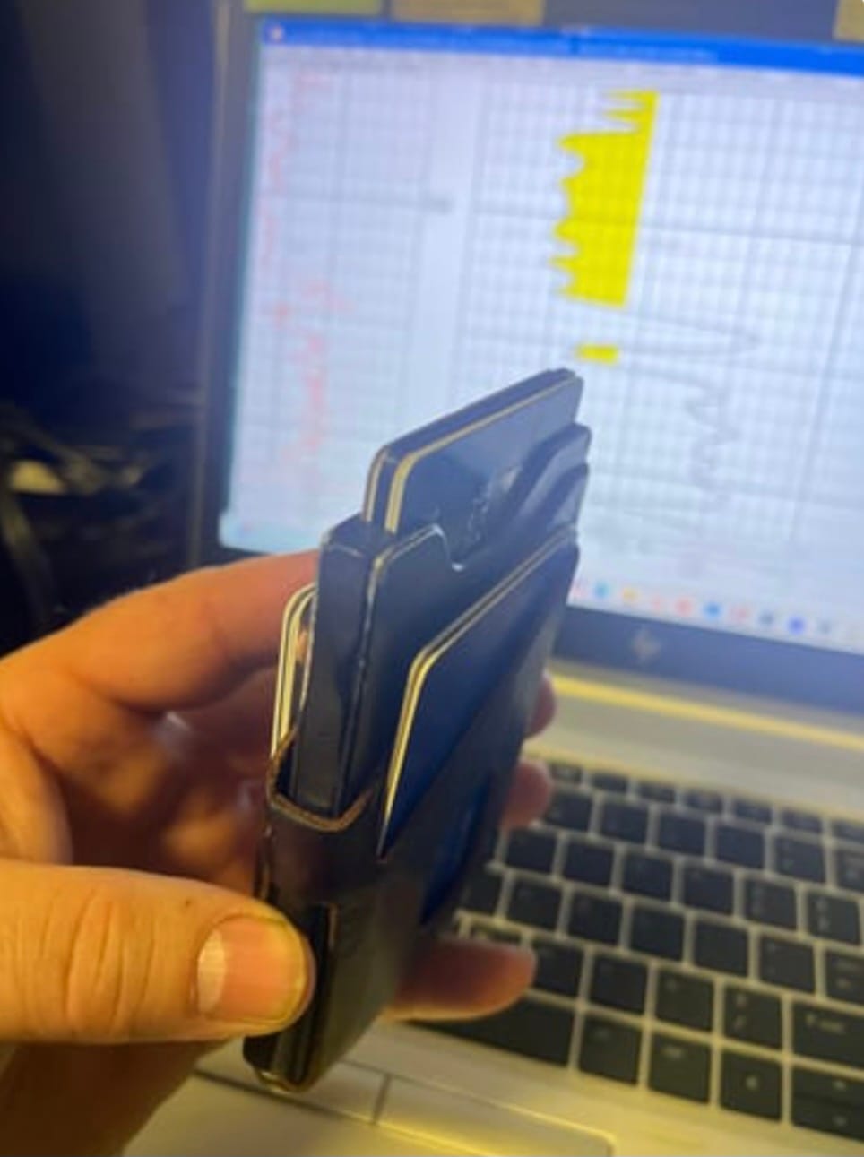 Customer photo review of Smart Tracking Card – Hitta din plånbok på sekunder