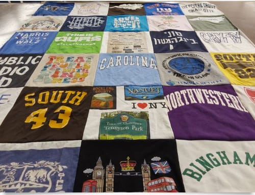 Customer photo review of Premium T Shirt Quilt
