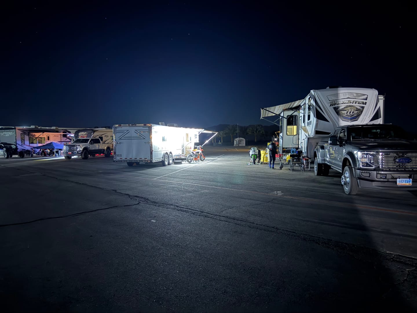 Customer photo review of RV Awning Light 48" (Twin Pack) - 10,000 Lumens Camper Awning Lights