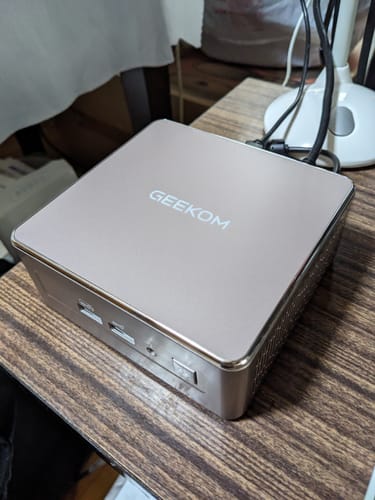 Customer photo review of 日本限定 GEEKOM A5 2025エディション ミニPC AMD Ryzen R5-7430U/R7-5825U