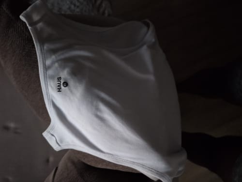 Customer photo review of Premium Ultra-Soft Cotton Fitted Tank 3 Pack | Pre-Order