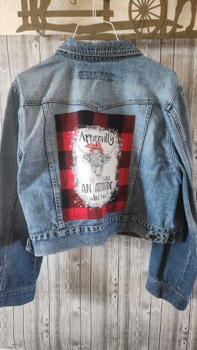 Customer photo review of Wholesale Womens Denim Jackets